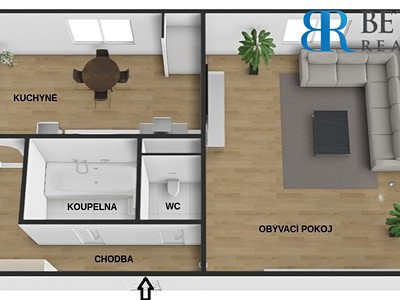 Wohnung 1+1 zum Kauf, 33 m² (2 von 12)