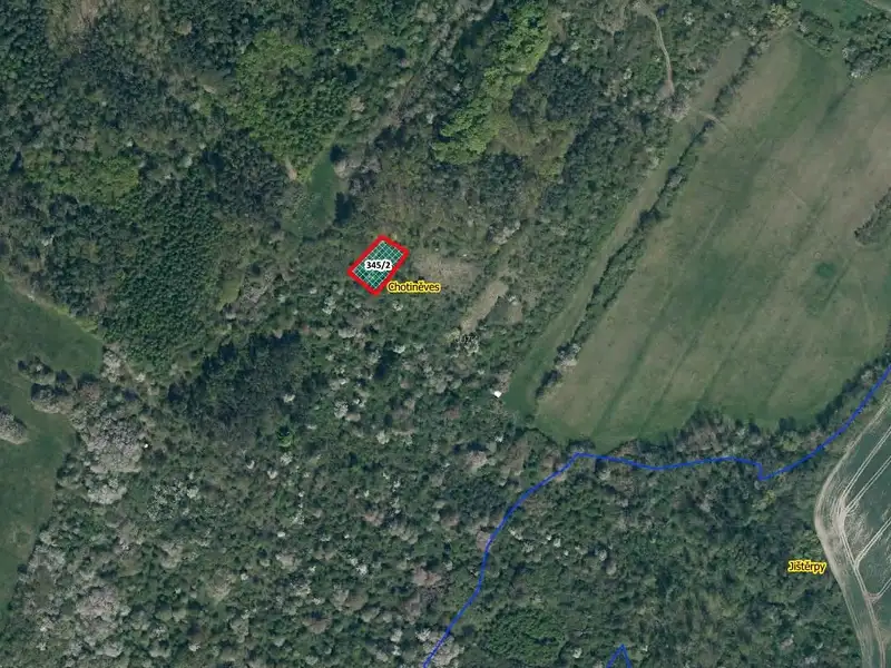 Prodej louky 868 m², Chotiněves – náhled fotky 2