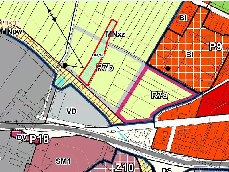 Prodej komerčního pozemku 3311 m², Sadská – náhled fotky 2