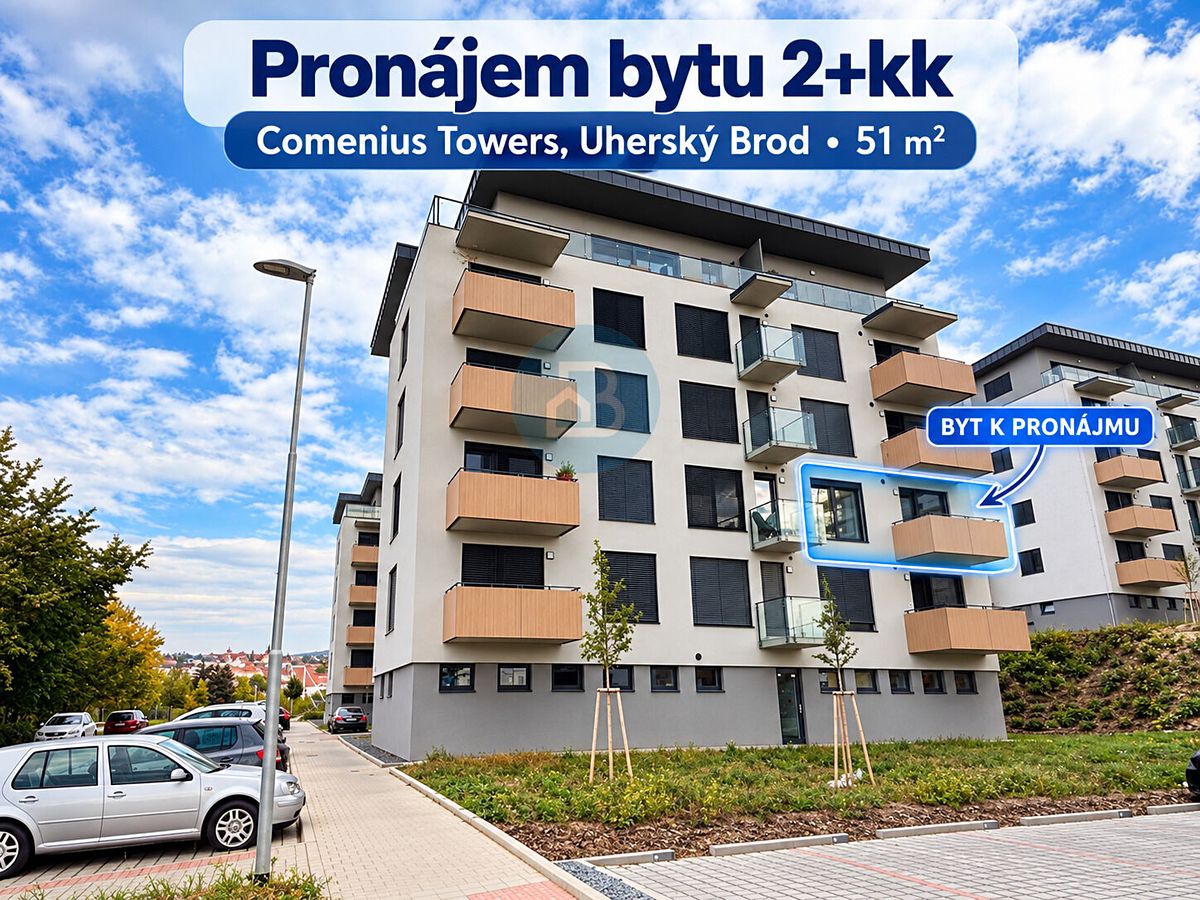 Pronájem bytu 2+kk 51 m²