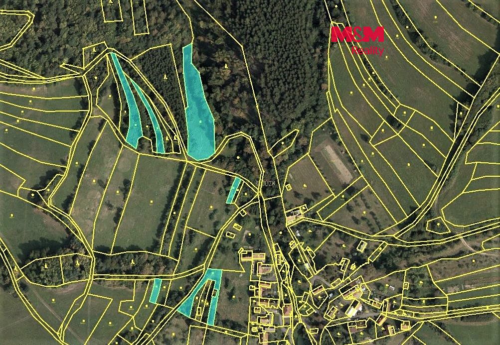 Prodej louky 4894 m², Lužná – fotka 1 z 3