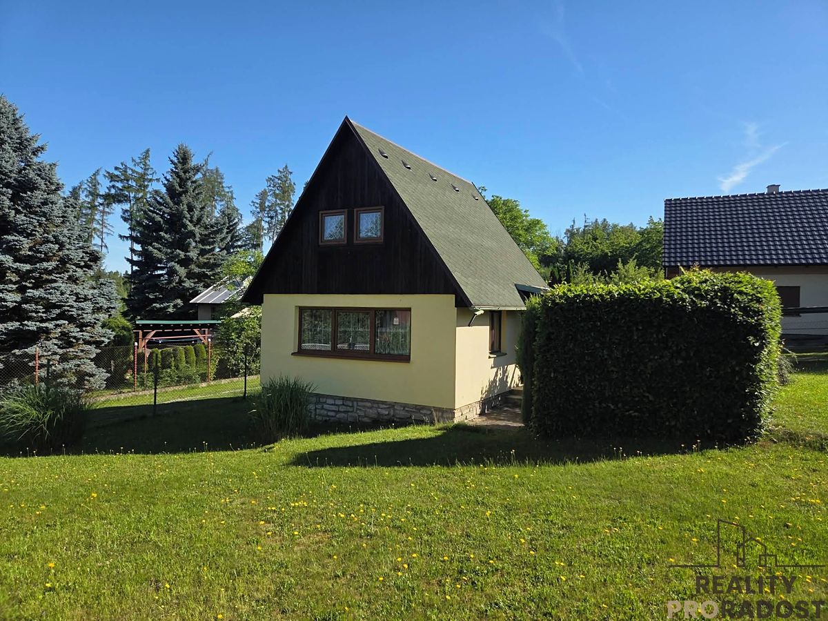 Prodej chaty 55 m², pozemek 520 m², Červené Janovice – fotka 1 z 3