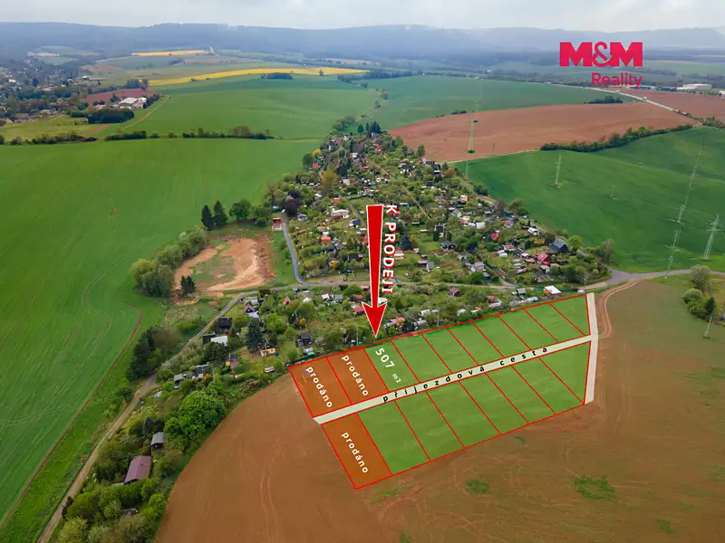 Prodej pole 507 m², Moravská Třebová – náhled fotky 2