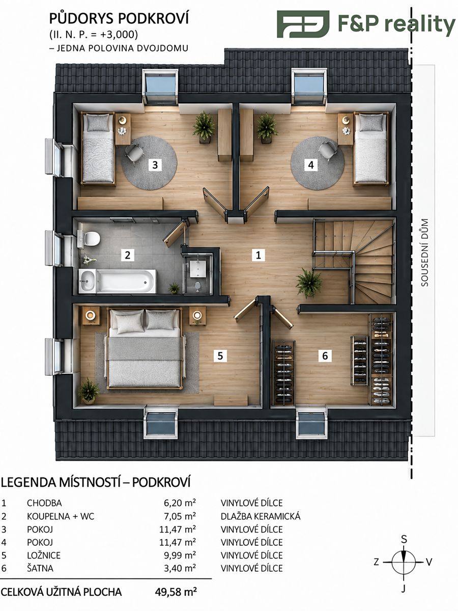 Prodej rodinného domu 98 m², pozemek 300 m² – fotografie 5
