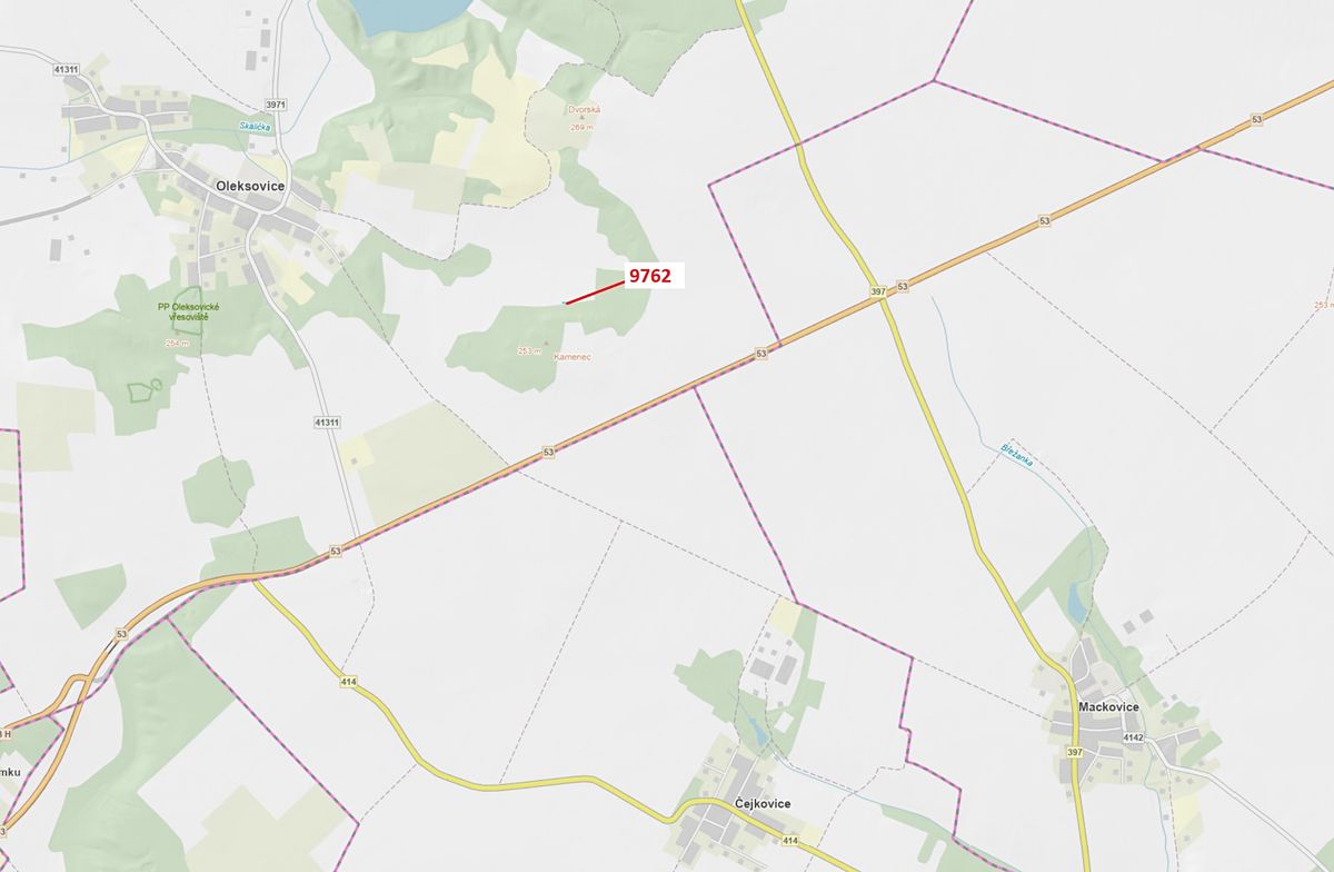 Dražba lesa 238 m², Oleksovice – fotka 1 z 3