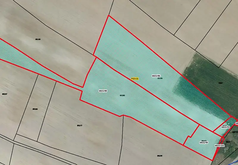 Prodej pole 22731 m², Mělník – náhled fotky 1
