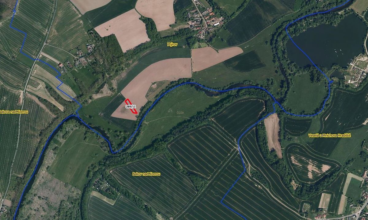 Prodej pole 2100 m² – fotografie 2
