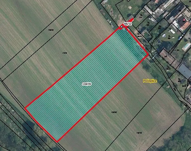 Prodej pole 9442 m², Štětí – náhled fotky 1
