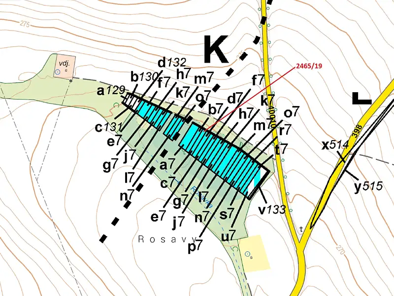 Dražba lesa 247 m², Horní Dunajovice – náhled fotky 3