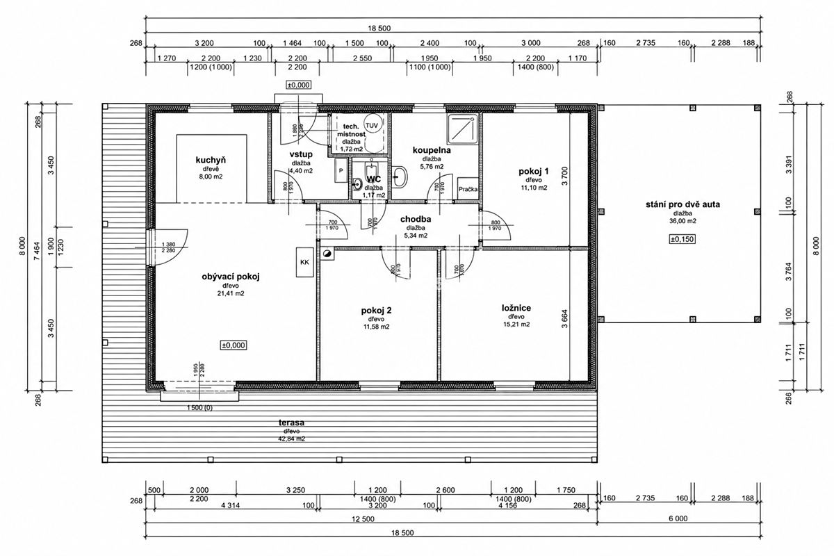 Prodej chaty 100 m², pozemek 1530 m² – fotografie 4