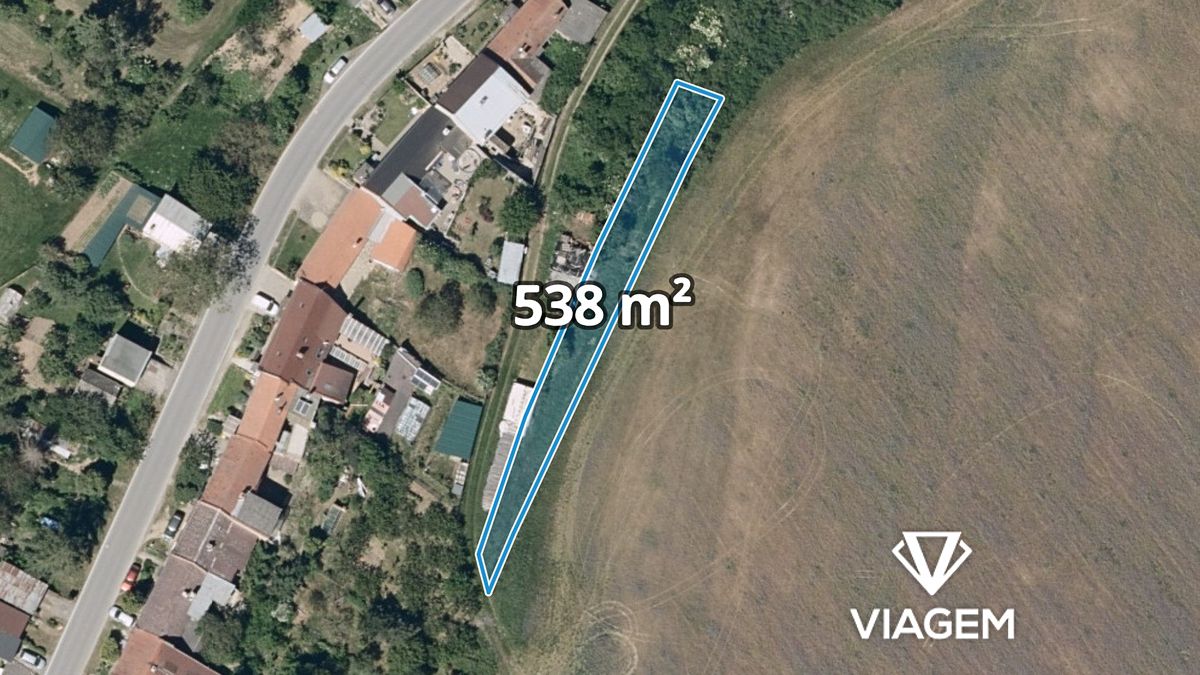 Prodej zahrady 538 m²