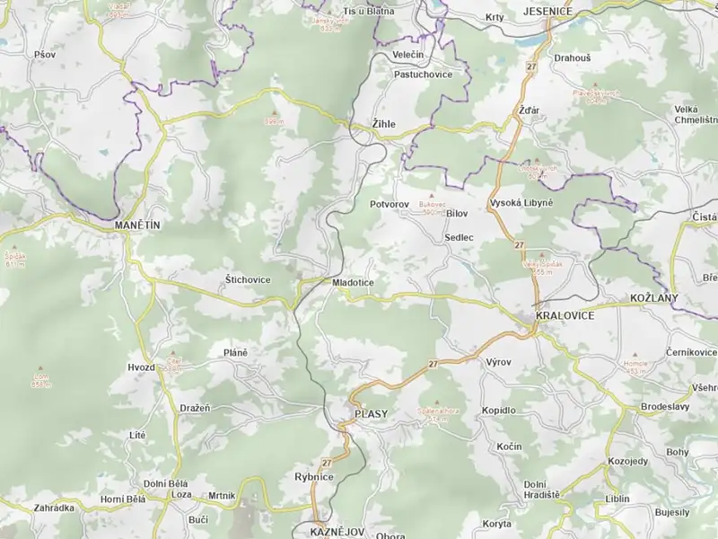 Prodej louky 7342 m², Mladotice – náhled fotky 3