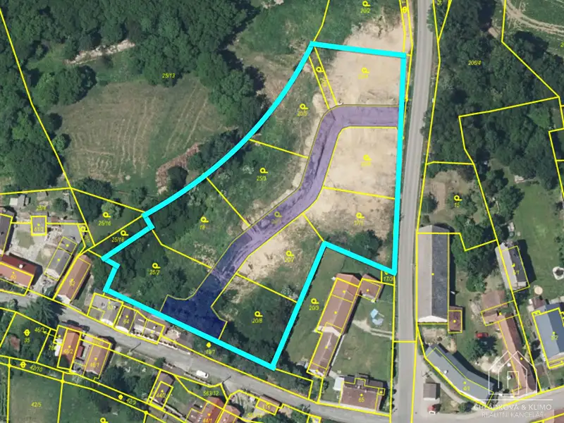 Prodej stavebního pozemku 7060 m², Řepín – náhled fotky 2