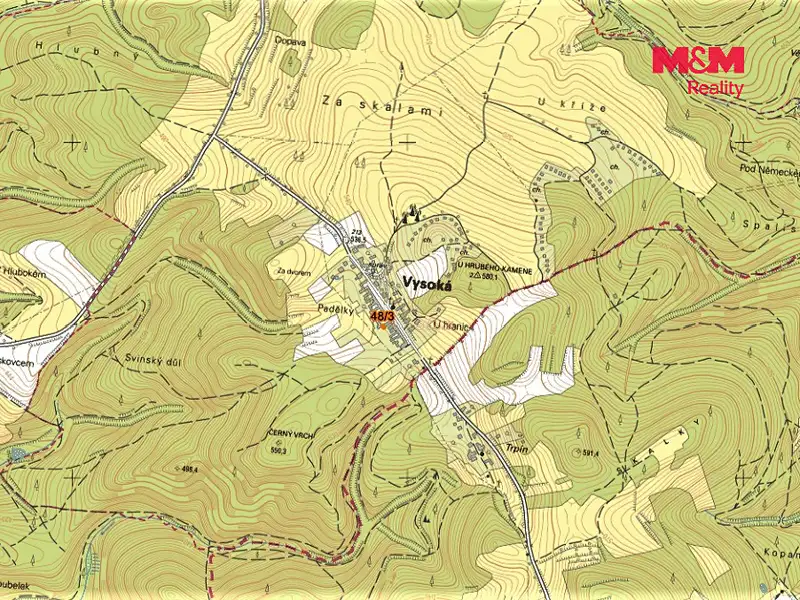 Prodej zahrady 16 m², Vysoká – náhled fotky 2