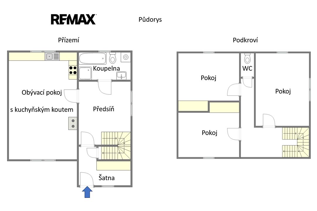 Pronájem rodinného domu 100 m², pozemek 133 m² – fotografie 4