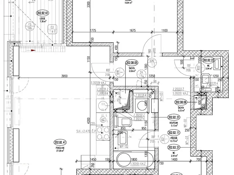 Pronájem bytu 2+kk 72 m², Praha – náhled fotky 3