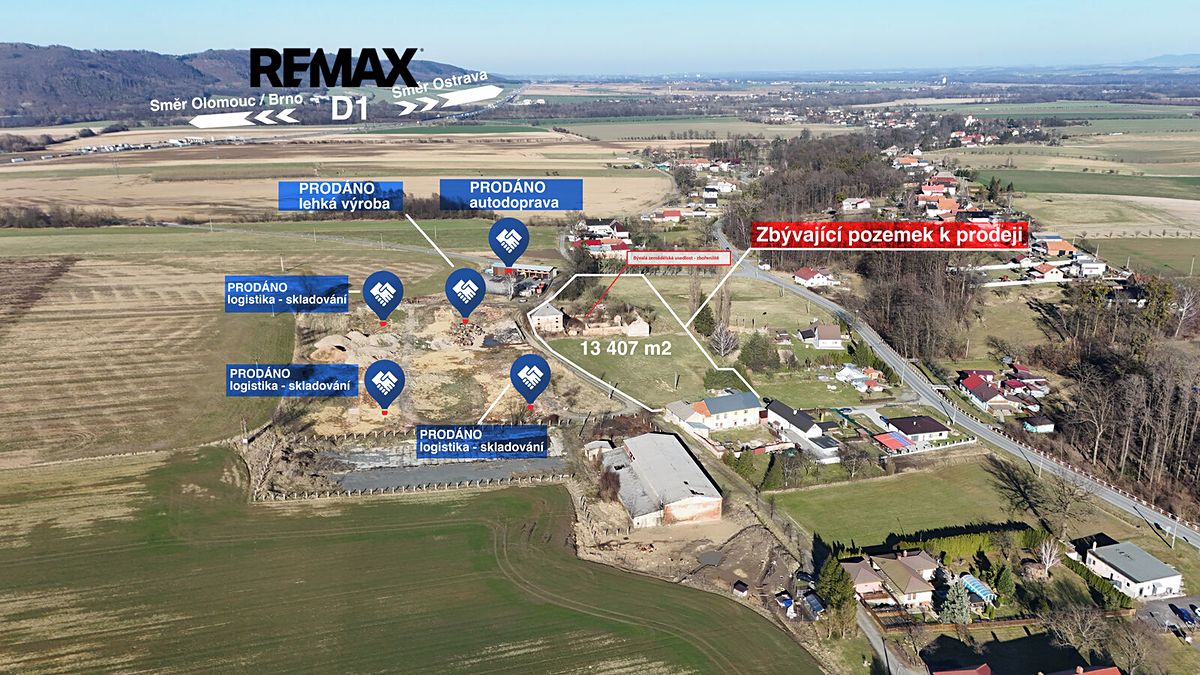 Prodej komerční nemovitosti 2764 m²