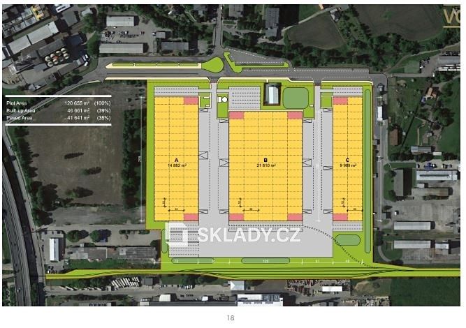 Pronájem skladového prostoru 6800 m² – fotografie 4