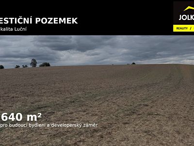 Prodej stavebního pozemku 15640 m²