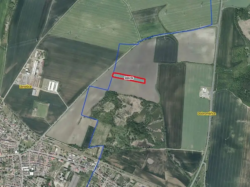 Prodej pole 11293 m², Dobroměřice – náhled fotky 2