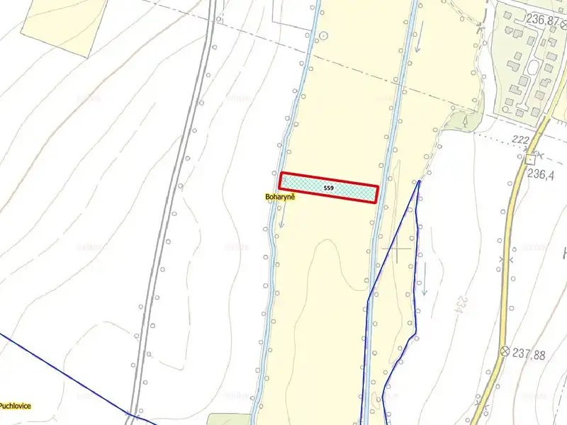 Prodej louky 4750 m², Boharyně – náhled fotky 3