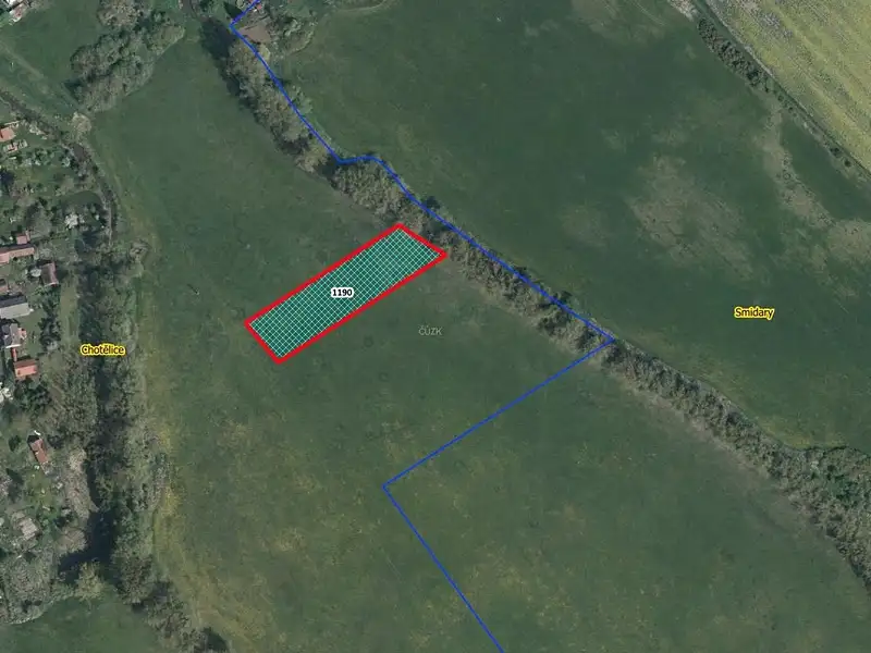 Prodej louky 4068 m², Smidary – náhled fotky 1