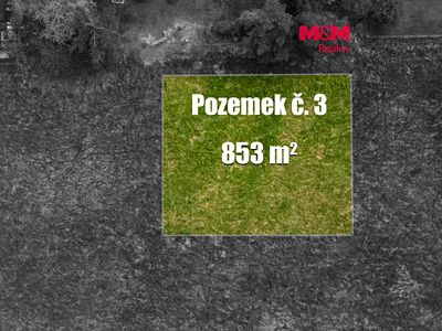 Prodej stavebního pozemku 853 m²