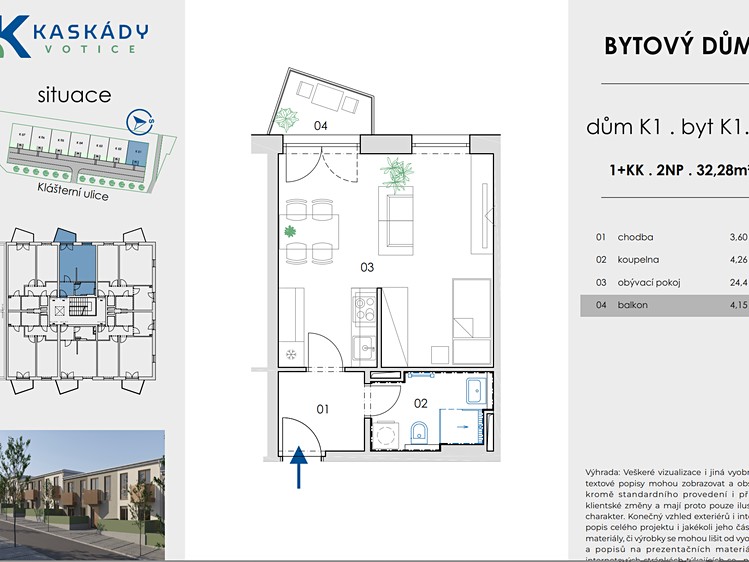 Prodej bytu 1+kk, 32 m² (12 z 12)