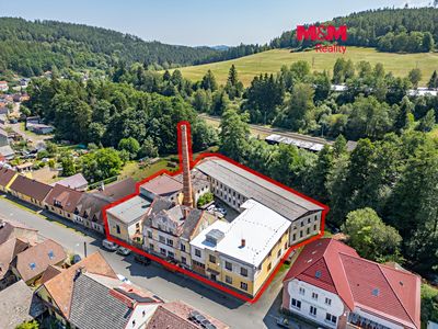 Prodej výrobní haly, prostoru 2640 m²