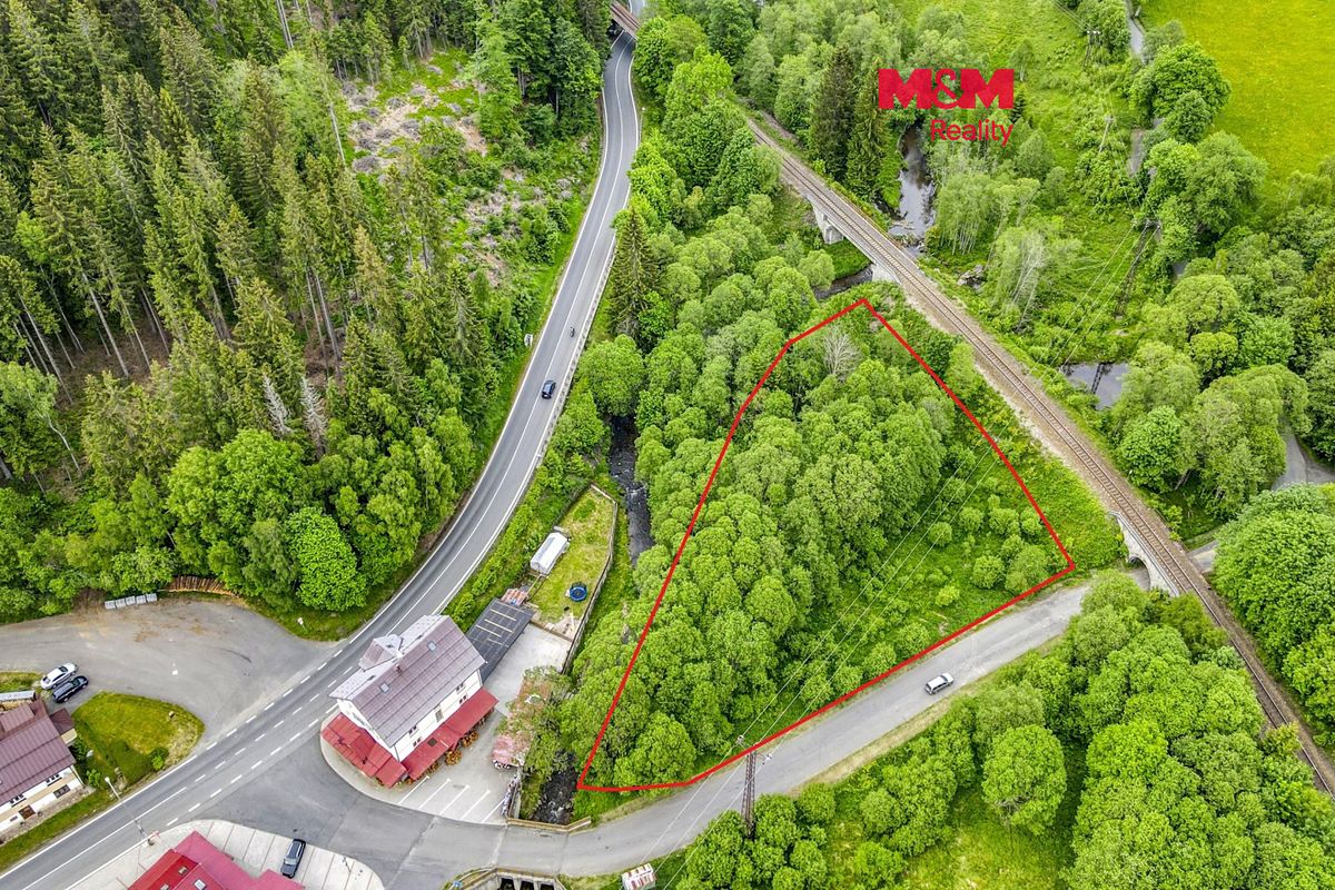 Prodej pozemku 4656 m², Železná Ruda – fotka 1 z 3