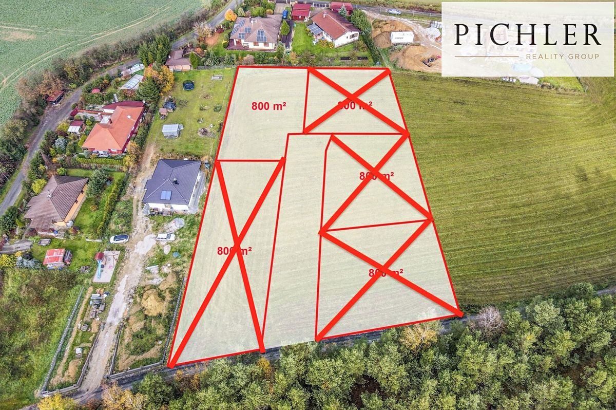 Prodej stavebního pozemku 801 m²