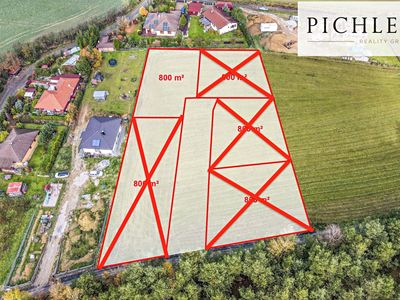 Prodej stavebního pozemku 801 m²