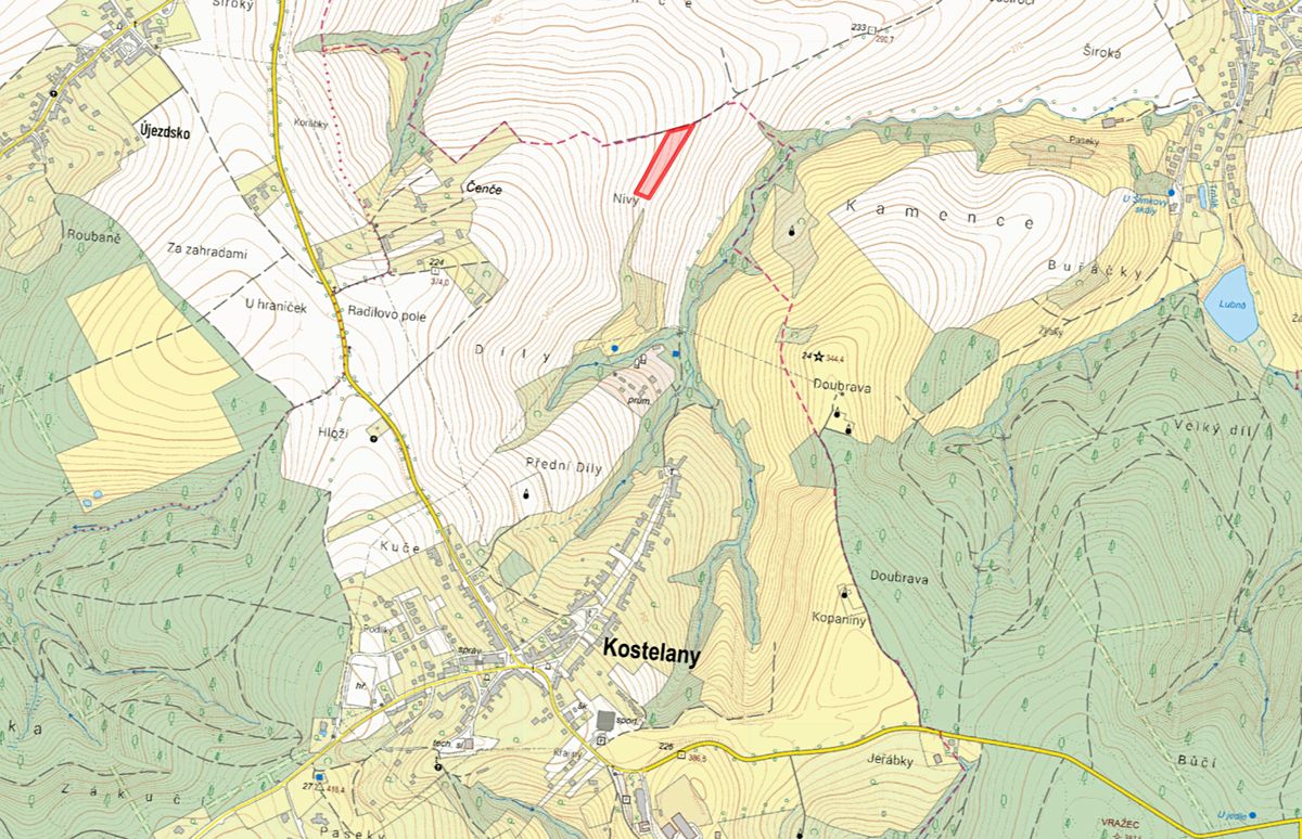Prodej pole 6270 m² – fotografie 2