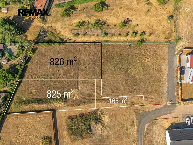 Prodej stavebního pozemku 825 m², Konětopy – náhled fotky 2