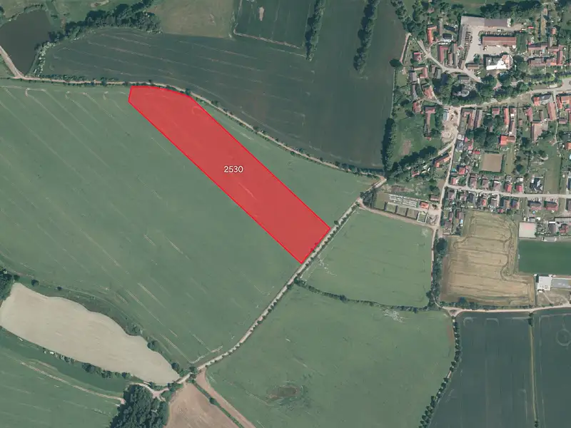 Prodej pole 38738 m², Pravonín – náhled fotky 1