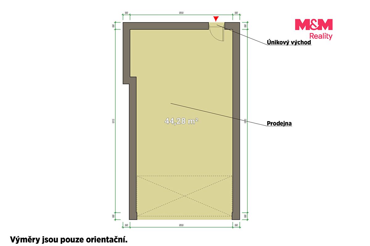 Pronájem obchodního prostoru 42 m² – fotografie 4