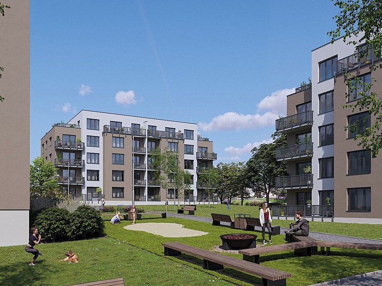 Квартира 1+kk на продаж, 36 м² (5 з 6)
