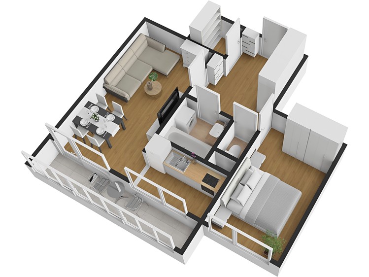 Квартира 2+1 на продаж, 59 м² (26 з 32)