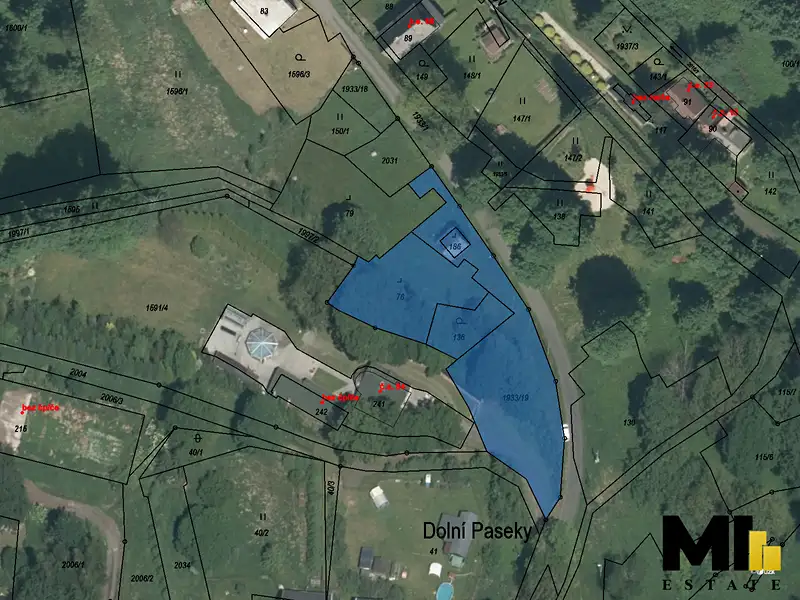 Prodej stavebního pozemku 2081 m², Aš – náhled fotky 1
