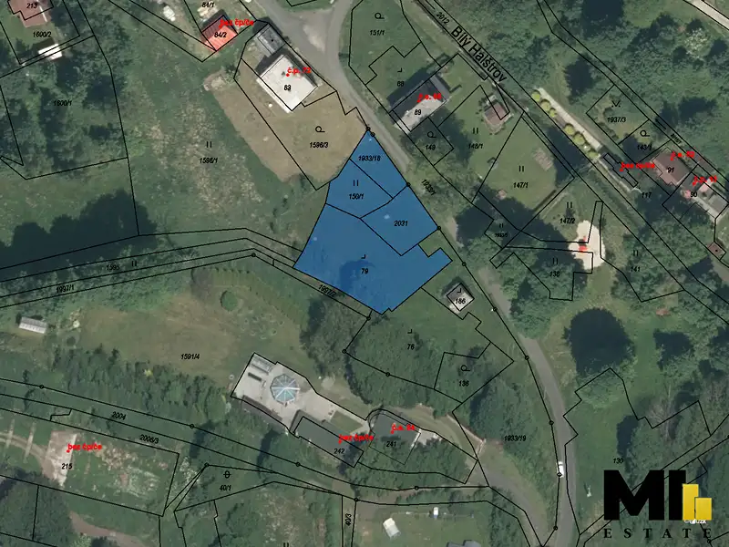 Prodej stavebního pozemku 1314 m², Aš – náhled fotky 1