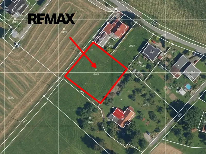 Prodej stavebního pozemku 1676 m², Ropice – náhled fotky 1