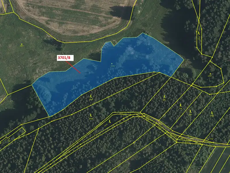 Dražba louky 11093 m², Strmilov – náhled fotky 2