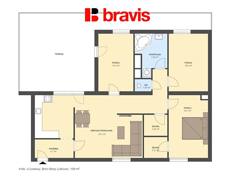 Wohnung 4+kk zum Kauf, 159 m² (5 von 25)