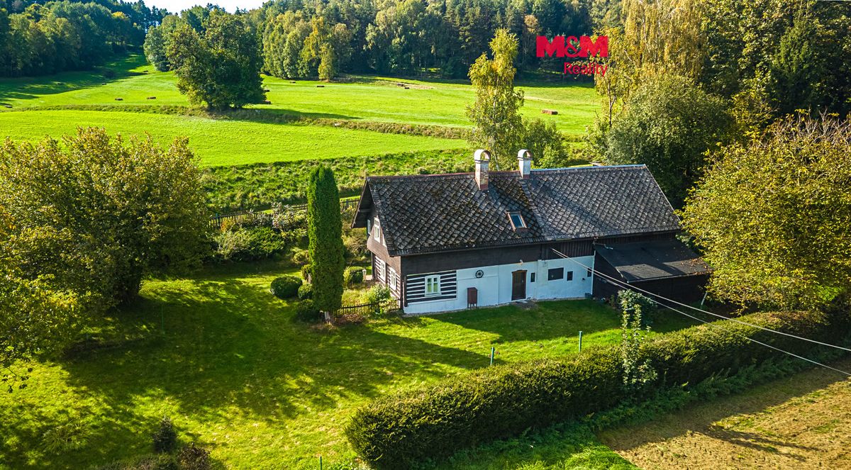 Prodej chalupy 100 m², pozemek 2143 m², Osečná – fotka 1 z 3