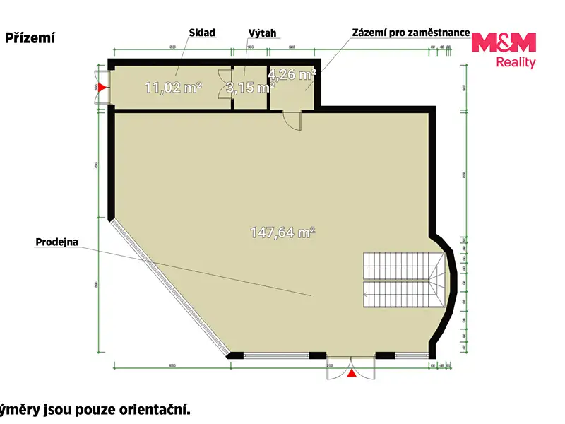 Pronájem obchodního prostoru 598 m², Plzeň – náhled fotky 3