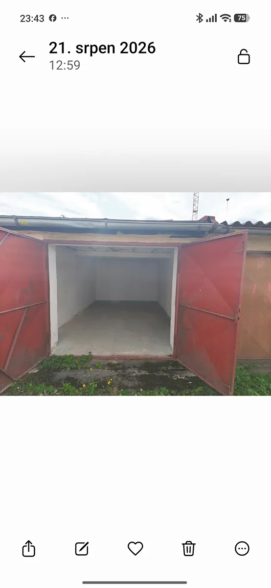 Prodej garáže 18 m²