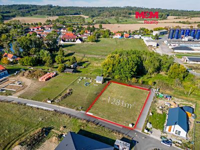 Prodej stavebního pozemku 1281 m²
