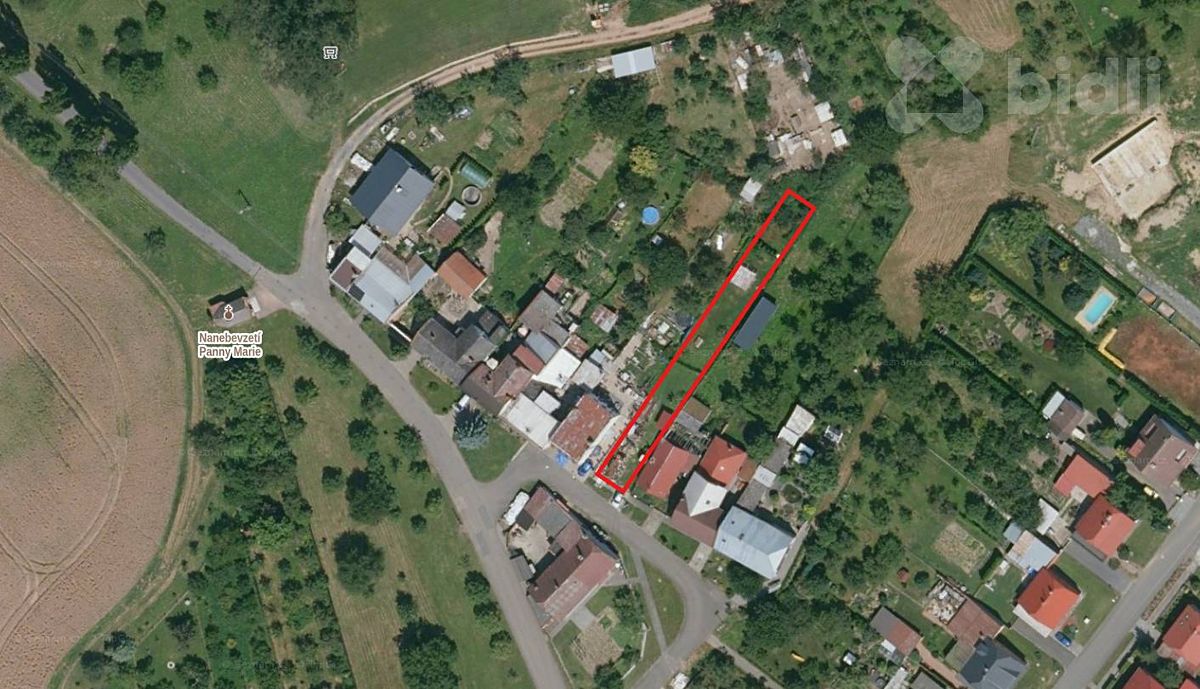 Prodej stavebního pozemku 875 m²