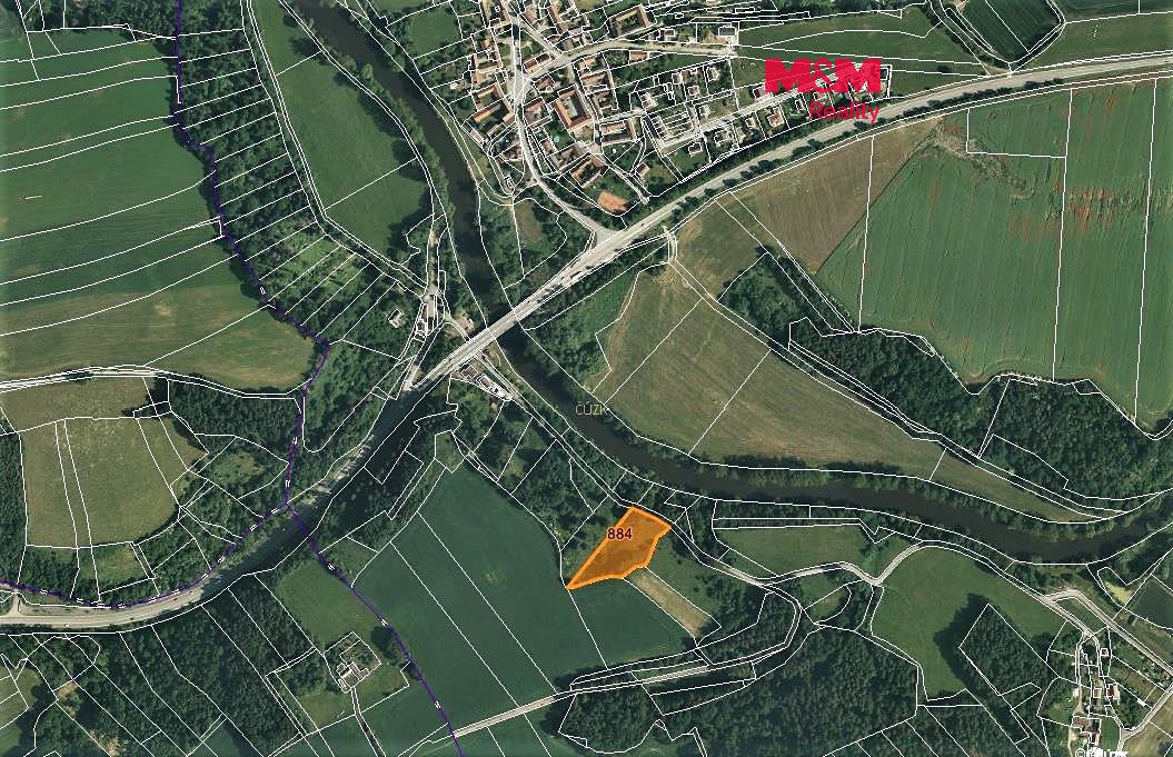 Prodej louky 4696 m², Zlatá Koruna – fotka 1 z 3