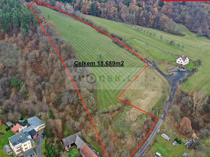 Prodej stavebního pozemku 18988 m², Ludkovice – náhled fotky 1